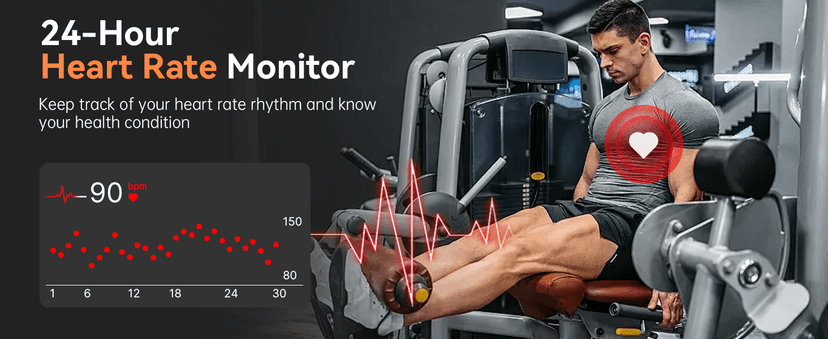 Smart Watch for Men Fitness Tracker: Waterproof Military Digital Mens Watches Running Make Answer Call Smartwatch Android Phone iPhone Samsung Compatible Sleep SpO2 Heart Rate Monitor Step Pedometer