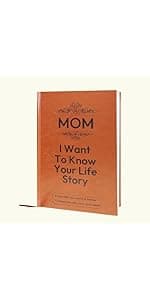 Mom And Dad I Want to Hear Your Life Story Journal (Hardcover). This Journal, Which Includes 250+ Prompt Questions, Is A Sentimental Fathers Day Gift For Dad Thanksgiving Day, Birthdays & Christmas.