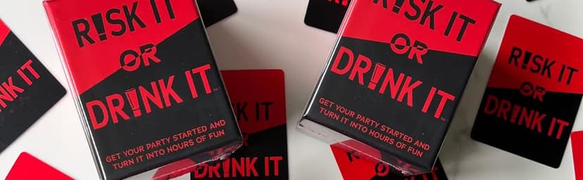 | Fun Drinking Game for Adults: 150 Hilarious Dares & Risky Questions | Adult Party Games for Block Party, Pregame, College, Girls Night, Bachelorette