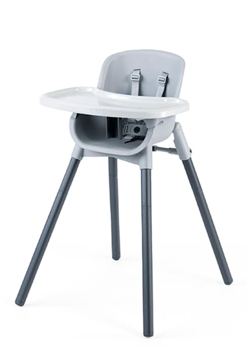 Chicco Zest LE 4-in-1 Folding High Chair, Feeding Chair, Toddler Chair and Youth Stool, Multi-Use Easy Clean High Chair, Chai/Beige