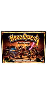 Hasbro Gaming Avalon Hill HeroQuest Game System Tabletop Board Game,Immersive Fantasy Dungeon Crawler Adventure Game for Ages 14 and Up,2-5 Players
