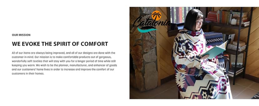 Cozy Sleeve Design for Hands-Free Comfort, Perfect for Reading, TV Time & Relaxing, Christmas & Birthday Gift Catalonia Wearable Blanket with Sleeves for Women & Men, Fleece Wrap Throw B075M2FQYV