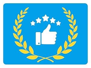 Peteast Splash Pad for Dogs & Kids - Anti-Slip Dog Pool for Large Dogs, 0.58 mm Thickened Durable Outdoor Water Play Mat, Summer Sprinkler Toy for Backyard (67in, Blue)