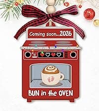 TUMSHANIP First Christmas Married Ornament 2025 - Wedding Ornaments - Wedding Gifts for Couples 2025, Newlyweds, Bride - Mr and Mrs Gifts - Just Married Couple Gift - Wood Ornament