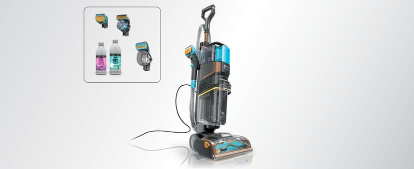 Shark Carpet Xpert Hair Pro with Stain Striker, Upright Carpet, Area Rug & Upholstery Cleaner, Carpet Shampooer, 4 Tools, Copper, EX301