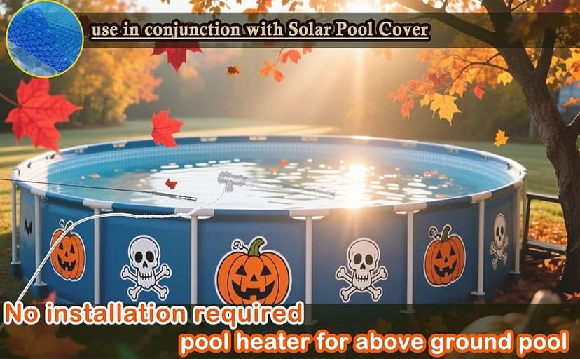 2000W Bathtub Heater | Pool Heater for Above Ground Pools, Portable Extra Baptistry Heaters for Baptismal Water Warmer, Inflatable Hot Tubs Warmer -120V Immersion Water Heaters for Bathtub