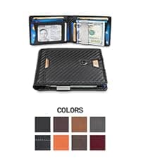 TRAVANDO AirTag* Wallet Mens Wallet with Money Clip Air Tag Wallet Card Holder RFID Blocking Bifold Gifts for Men