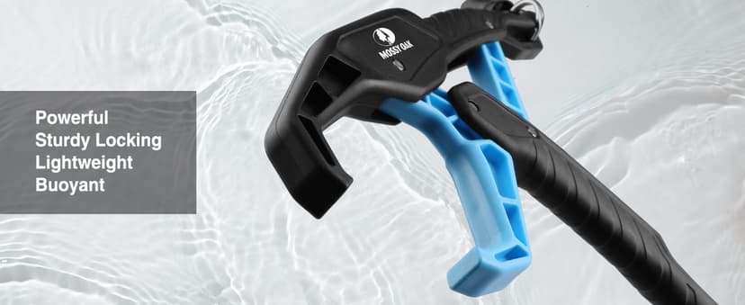 Mossy Oak Fishing Tools Kit- Fishing Plier, Fish Lip Gripper, Multifunctional Fishing Hook Remover with Lanyards Sheath, Saltwater Resistant Fishing Accessories & Equipment, Fishing Gifts for Men