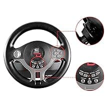 SUBSONIC Superdrive - SV250 Steering wheel with pedals and gearshift paddles racing wheel for nintendo Switch 2 - Switch - Ps4 - xbox Seie X/S, Xbox One - PC