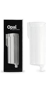 GE Profile Scale Inhibiting Filter, Replacement Water Filter for Opal Nugget Ice Maker, Cleans and Filters Water for Fresh Ice, Replace Every 3 Months for Best Results, Easy Install, 1 Pack