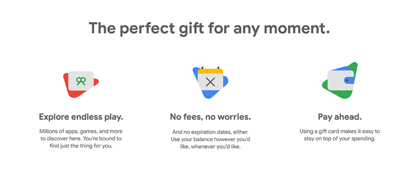 Give the gift of games, apps and more (Email or Text Message Delivery - US Only) Google Play gift code B0FQMXTNRG