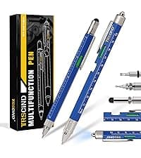 TRSCIND Gifts for Men Husband Dad Christmas, Survival Kit, Emergency Survival Gear and Equipment 14 in 1, Stocking Stuffers Birthday Gifts for Him Boyfriend, Hunting Fishing Camping Accessories, Cool Gadget