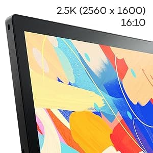Wacom Cintiq 16 Drawing Tablet with Screen, 16 inch Display, Pro Pen 3 (Battery-Free), 100% sRGB Pen Display for Artists, Designers, Animation, Game Dev, Works with Mac, PC