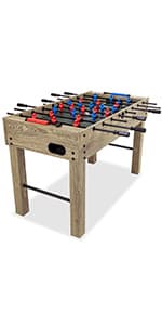 GoSports 6, 7, or 8 ft Billiards Tables - No Assembly, Choose Your Color - Portable Pool Table Includes Full Set of Balls, 2 Cue Sticks, Chalk and Felt Brush