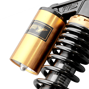 GZYF 13.4 inch Universal Motorcycle Rear Air Shock Absorbers 340mm for HONDA for Suzuki for Yamaha for Kawasaki ATV Go Kart Quad Dirt Sport Bikes,Gold