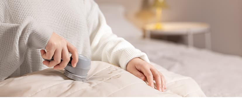 Bymore Fabric Shaver Lint Shaver for Clothes, Dual Power Lint Remover with Battery or Corded Use, Portable Sweater Shaver for Clothing, Furniture & Travel