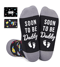 Zmart Gift Idea For Him - Funny Gifts For New Dad Brother Father In Law, In Law Socks