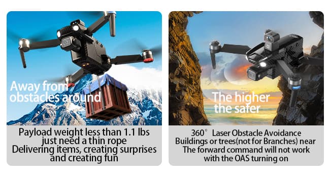 Bingchat 2026Upgraded Tablet Remote Professional Drones with Camera for Adults 4K HD, 360°Obstacle Avoidance, 3 Axis Gimbal, Payload Release, Up to 5 Miles Range, 84 Minutes Two Batteries, High Wind Resistance, Rainproof, Time-lapse, Follow Me