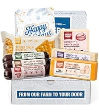 Farmers Market Gift Basket, Gluten Free, Keto, Paleo, Low Sodium, Zero Sugar, Christmas Charcuterie Board, Holiday Meat and Cheese Gift Baskets, Curated Selection