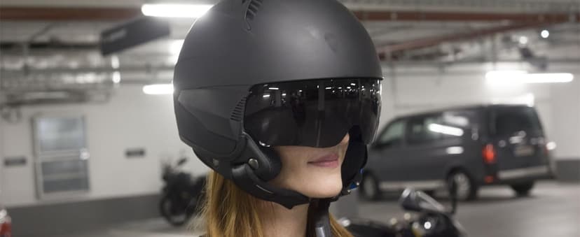 Westt Open Face Motorcycle Helmet, 3/4 Motorcycle Helmet DOT Approved, Lightweight Moped Helmet with Built-in Sun Visor, Quick Release Strap, Removable Washable Liner, Scooter Helmet for Adults