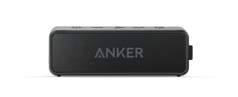 Anker Soundcore 2 Portable Bluetooth Speaker with Stereo Sound, Bluetooth 5, Bassup, IPX7 Waterproof, 24-Hour Playtime, Wireless, Speaker for Home, Outdoors, Travel
