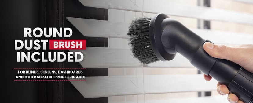 Vacmaster VOC812SF 1101 8-Gallon Premium Stainless Steel Wet/Dry Vacuum, Red Edition, 8 Gal