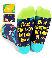 HAPPYPOP Awesome Gifts For Men - Cool Gifts For Son Brother Uncle Nephew Dad Husband, Funny Men Socks