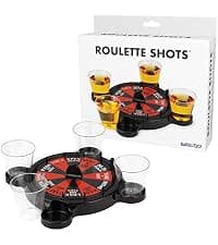 American Designed & Owned, Original Porta Potty Shot Glasses Gag Gift for Men, Top Choice for Number 2 Humor, Funny Shot Glass, White Elephant Gift, Secret Santa and Shot Glass Collectors