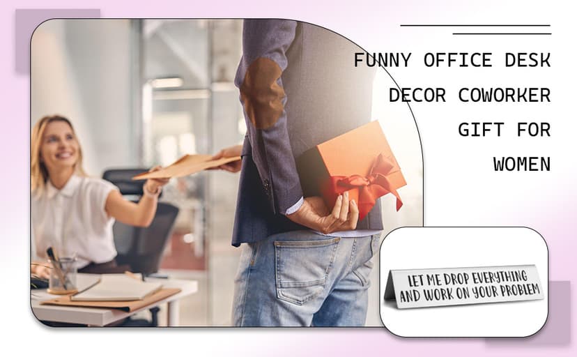 Funny office desk sign • Novelty nameplate • Coworker gift • Boss gift • Manager gift • Workplace humor decor Let Me Drop Everything and Work On Your Problem Funny Desk Plate Sign B0D1NZX9JX