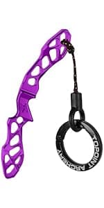 TOPOINT ARCHERY 3 Pin Bow Sight - Fiber, Brass Pin, Aluminum Machined - Right and Left Handed