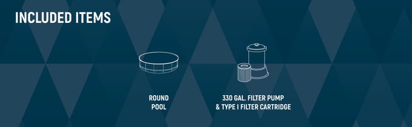 Bestway Steel Pro MAX 10' x 30" Above Ground Pool, Round Metal Frame Outdoor Swimming Pool Set with Filter Pump, Stacked Stone Print