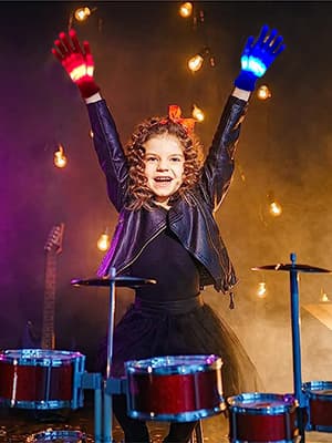 Kids Toys 12 Colors LED Gloves Cool Toys Gifts for Age 3-5 6-8 Years Old Boys Girls Halloween Costumes Light Up Gloves Stocking Stuffers Christmas Birthday Parties Gifts (1 Pairs S)