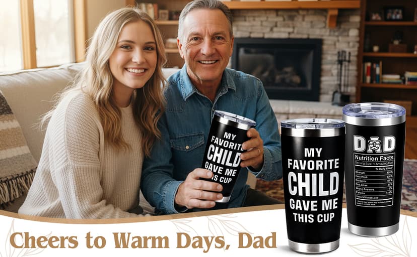 Gifts for Dads Birthday Funny Dad Gifts from Daughter Son Kids Cool Father Happy Birthday Gift Ideas for Dads Presents Basket for Best Dad Ever, Daddy Father Gift Stuff for Christmas, Fathers Day B0FW5577NS