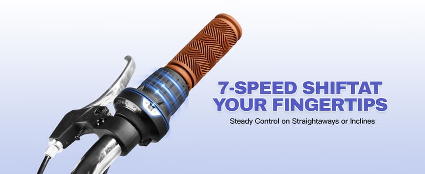 26 Inch Beach Cruiser Bike for Women, Hybrid Womens Bike with 7 Speed, Adjustable Seat, Lightweight Women Beach Cruiser Bike with Anti-Skid Tires, V-Brakes