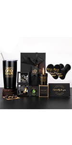 Men Gift Set,Gift Box for Men Birthday Gifts for Men Gift Baskets for Men Male Retirement Gifts Man Gifts Set Unique Birthday Gift Box Presents for Dad,Husband,Boyfriend,Coworker,Son,Christmas Gift