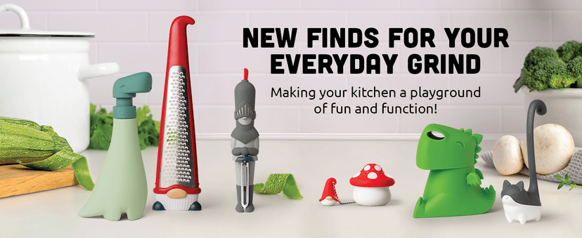 OTOTO Splatypus Jar Spatula for Scooping and Scraping - Unique Fun Cooking Kitchen Gadgets for Foodies - BPA-free & 100% Food Safe - Crepe Spreader