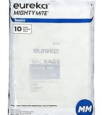 Eureka 3670M Canister Cleaner, Lightweight Powerful Vacuum for Carpets and Hard floors, w/ 5bags,Yellow