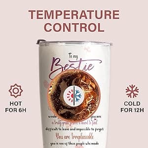 Best Friend Tumblers - You Are My Person 20oz - Perfect Gifts for Best Friends, Friendship Gifts