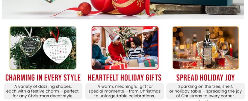 Gifts for Sister - Special 2025 Sister Ornaments for Christmas Tree Decoration, Perfect Sisters Gifts for Women, Unique Sisters Gift from Sister, Decorative Ornaments for Christmas Tree