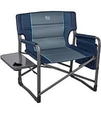 TIMBER RIDGE Oversized Folding Camping Chair High Back Heavy Duty for Adults Support up to 500lbs with Cup Holder, Side Pocket Cooler Bag