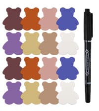 Hommie Dog Sticky Notes Set, Planner Sticky Note Dividers Tabs 300 Sheets, Cute Animals Shape Markers Flags Self-Stick Memo Pads for Dog Lovers Home Office School Supplies B0C5X9KNP4