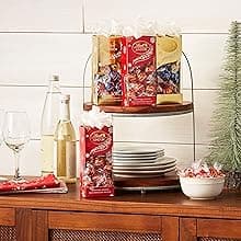 Lindt LINDOR Milk Chocolate Candy Truffles Modern Gift Box, Assorted Chocolate Candy with Smooth, Melting Truffle Center, 7.6 oz.