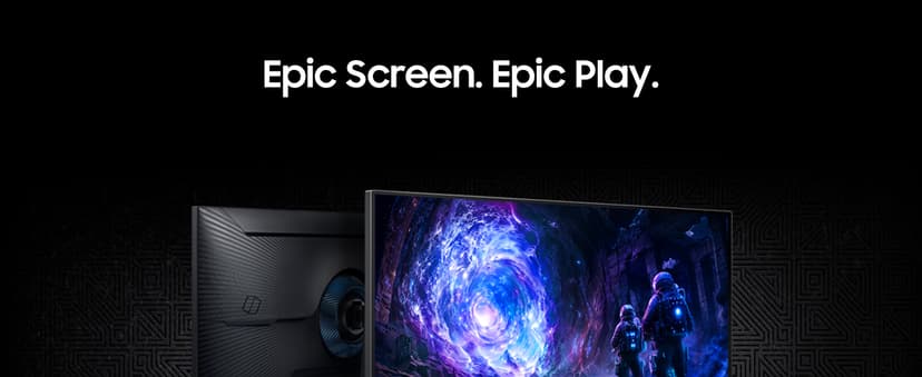 Samsung 27" Odyssey G5 (G51F) Gaming Monitor - QHD (1440P), 180Hz, 1ms, AMD FreeSync, HDR10, Height Adjustable Stand, Black Equalizer, Virtual Aim Point, Auto Source Switch+, LS27FG512ENXZA