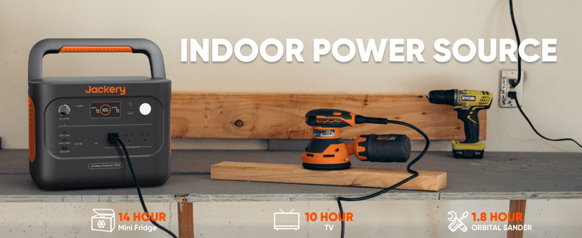 Jackery Solar Generator 1000 v2 with 200W Solar Panel,1070Wh Portable Power Station LiFePO4 Battery,1500W AC/100W USB-C Output, 1Hr Fast Charge for Outdoor,Off-Grid Living,RV,Emergency