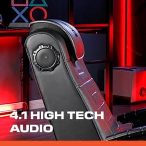 X Rocker Video Gaming Floor Rocker Chair, Built-in Audio, College Dorm Essentials for Guys and Girls, Bedroom, Foldable, Gifts for Gamers