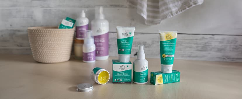 Earth Mama Organic Nipple Butter™ | Nipple Cream Safe for Breastfeeding | Postpartum Essentials for Nursing | Non Lanolin Nipple Cream, 2-Fluid Ounce