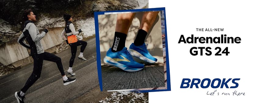 Brooks Men’s Adrenaline GTS 24 Supportive Running Shoe