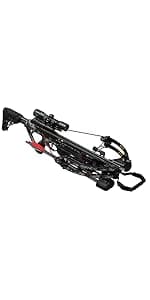 Barnett Whitetail Hunter Crossbow, with 4x32mm Multi-Reticle Scope, 2 Arrows, Lightweight Quiver