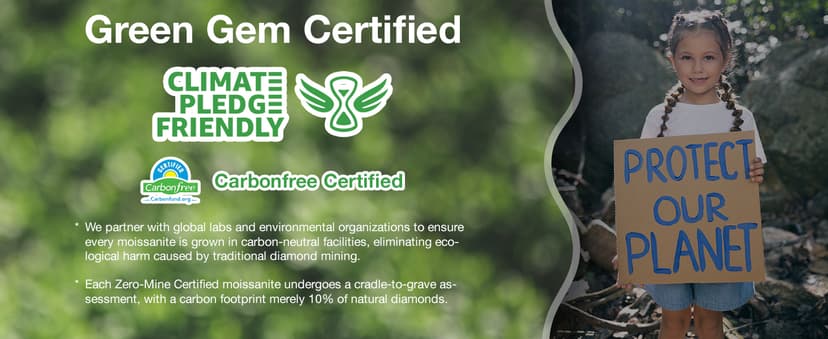 Wedding Anniversary Jewelry Gift for Wife from Husband, Wife Birthday Gift Idea, 1 Carat Moissanite Diamond Pendant Necklace in 925 Sterling Silver with 2 Chains, Romantic and Elegant Present for Her