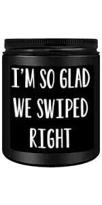 Homsolver Friends Birthday Christmas Gifts for Women, Friend Funny Scented Soy Candles Gift, Our Friendship Candle Premium Lavender Scent